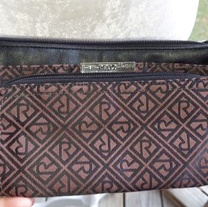 Relic Crossbody Bag Purse Classy Black and Brown *great shape*